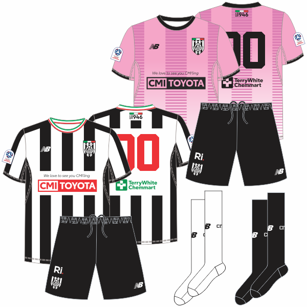 Adelaide City FC PREORDER 2024 Compulsory Junior EXISTING Player