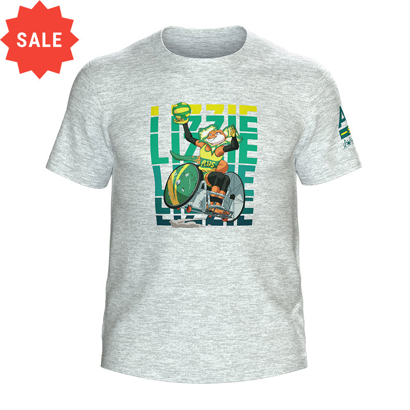 Paralympics Australia | Lizzie Mascot Tee - Grey