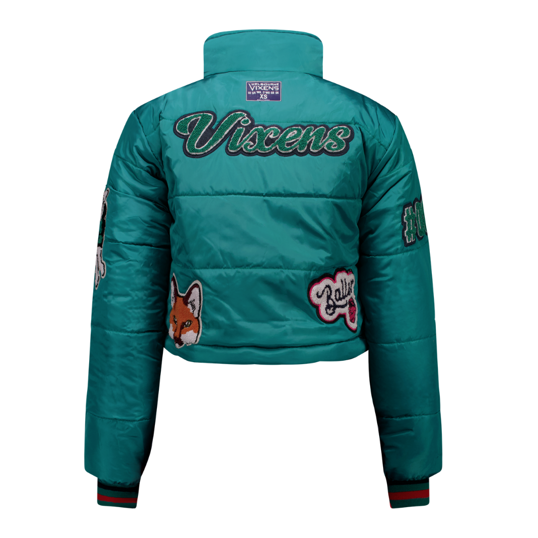 Melbourne Vixens | MV Reversible 2 in 1 Puffer Jacket
