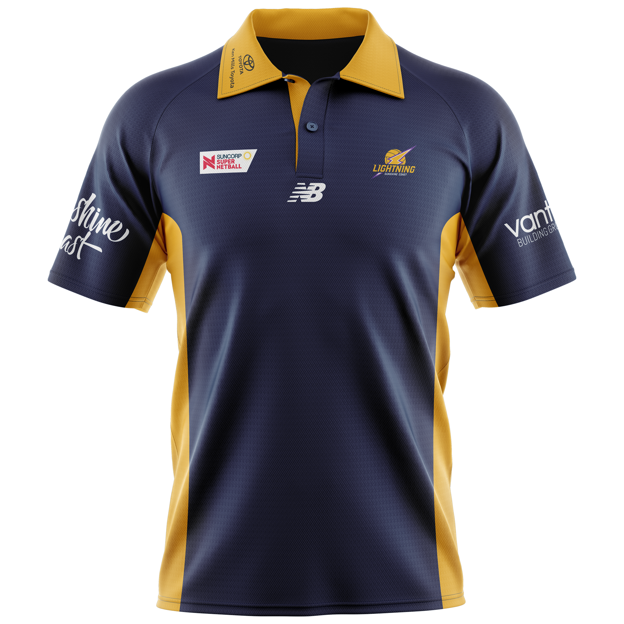 Sunshine Coast Lightning | 2024 NB Media Polo - Mens