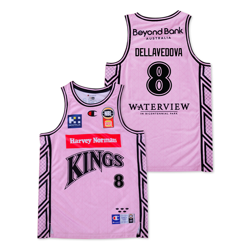Sydney Kings | Youth Pink Game Jersey - Dellavedova