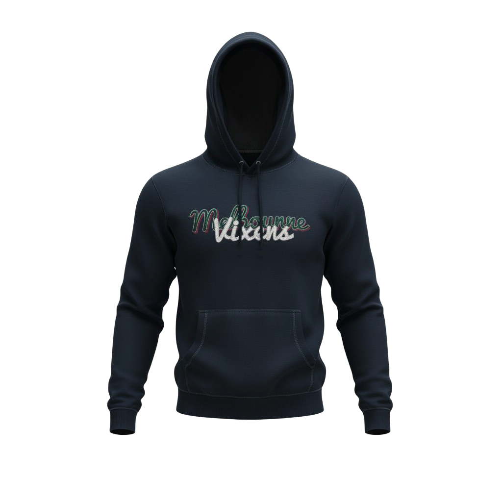 Melbourne Vixens | NB Spliced Stitched Logo Hoodie
