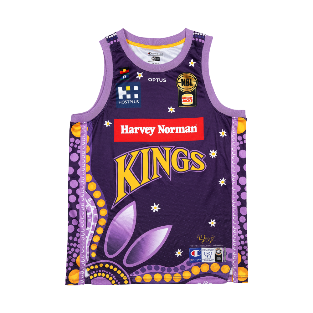 Sydney Kings | Indigenous Round Neck Jersey - PUR