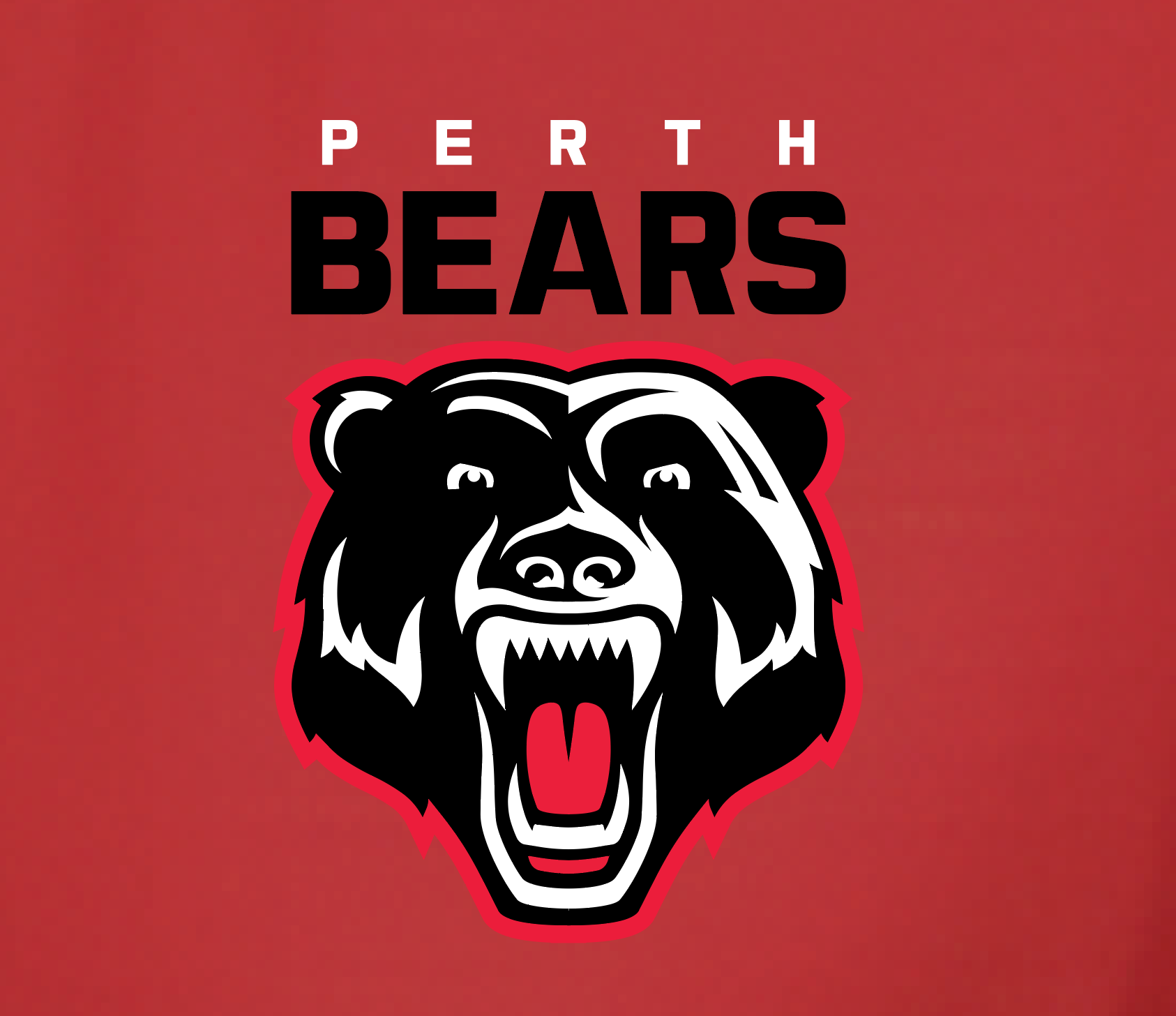 Perth Bears NRL | New Balance Relaxed Fit Casual Tee - Red