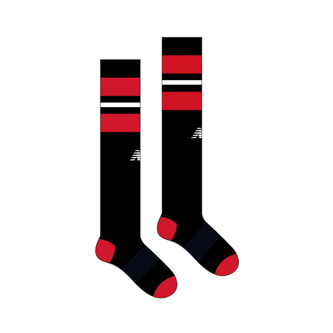Victoria Park Belmont BC  | PRE-ORDER |  NB Game Day Socks - Black