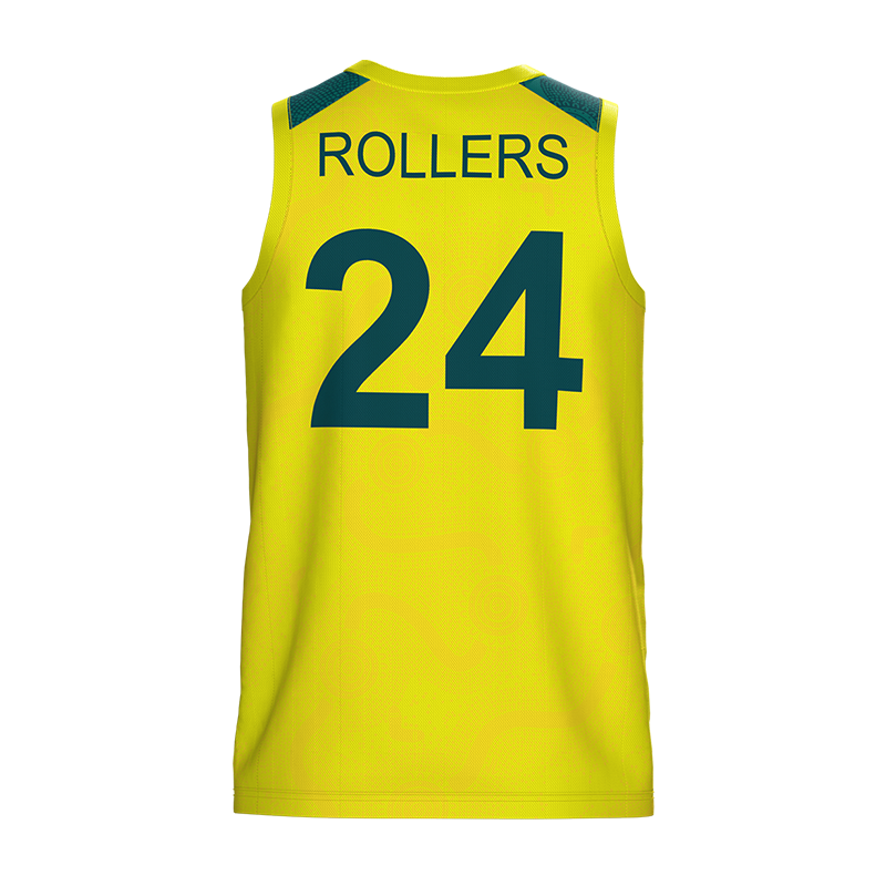 Paralympics Australia | Wheelchair Basketball Jersey - Yellow