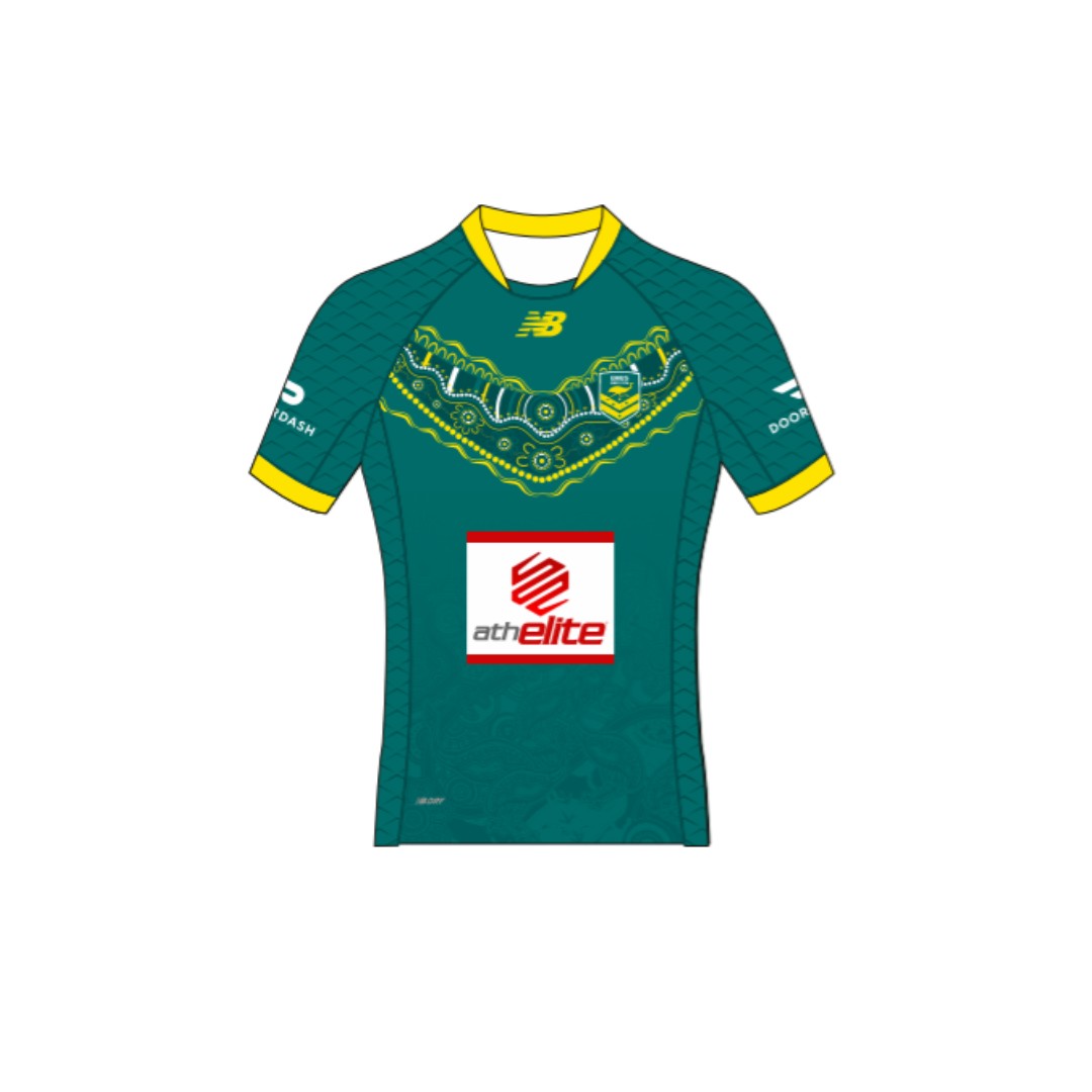 Touch Football Australia | Emus Replica Green Jersey