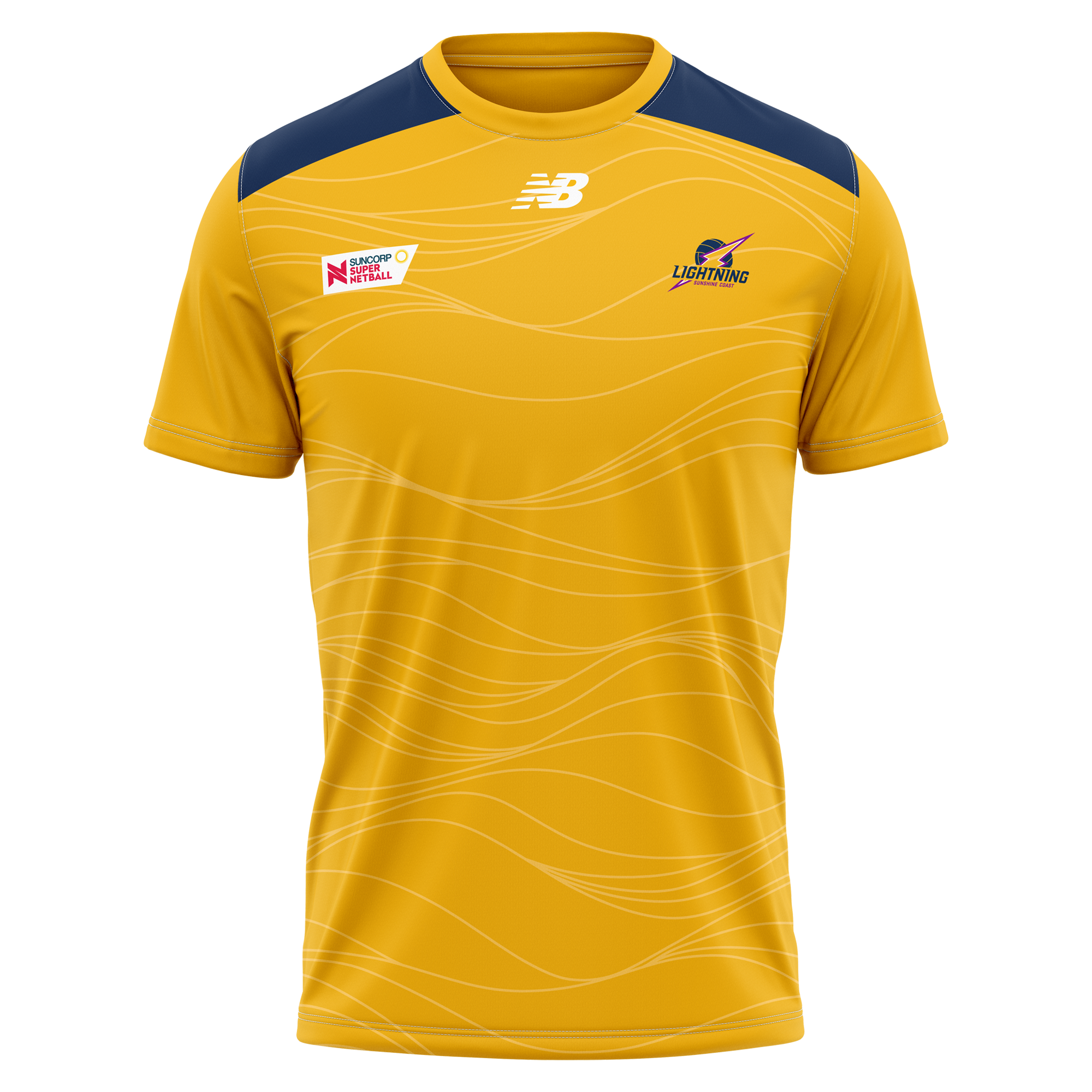 Sunshine Coast Lightning | 2025 Warm Up Tee - Unisex