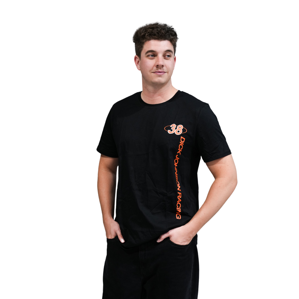 Dick Johnson Racing | Kostecki Cotton Tee - Black - Unisex