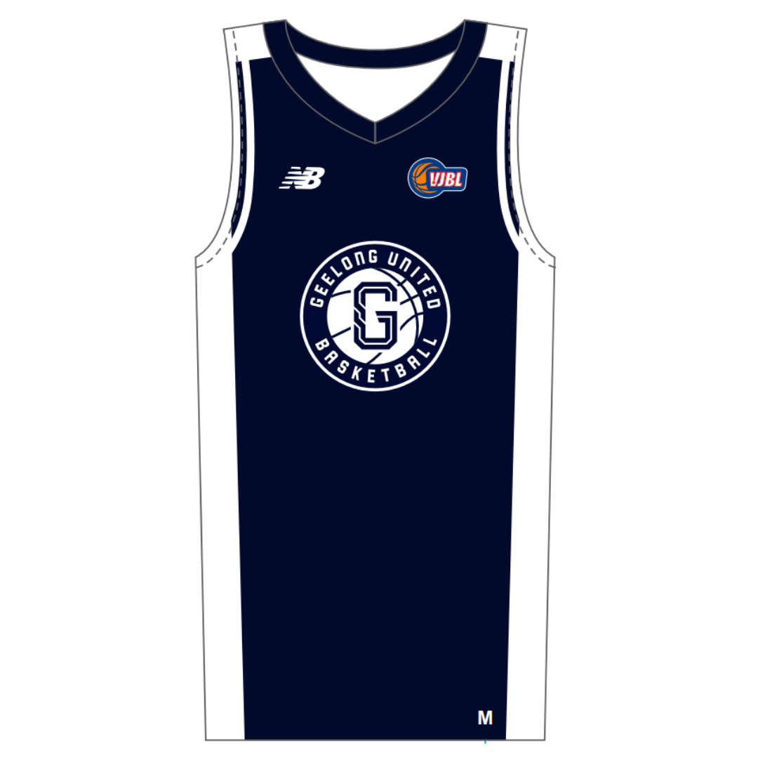 Geelong United Basketball | PRE-ORDER | NB Womens Reversible Basketball Training Singlet