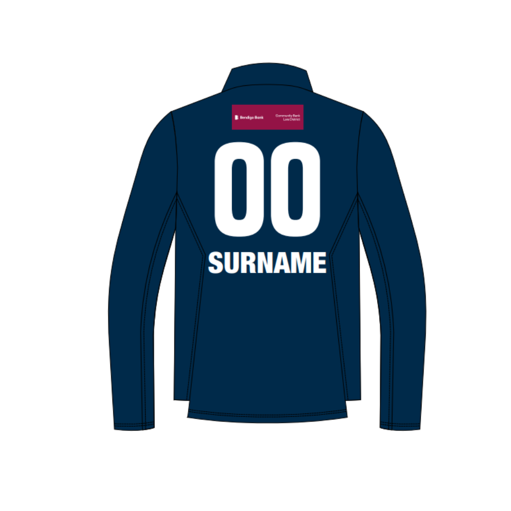 Lara CC | PRE-ORDER | NB Navy Women's Polo - Long Sleeve