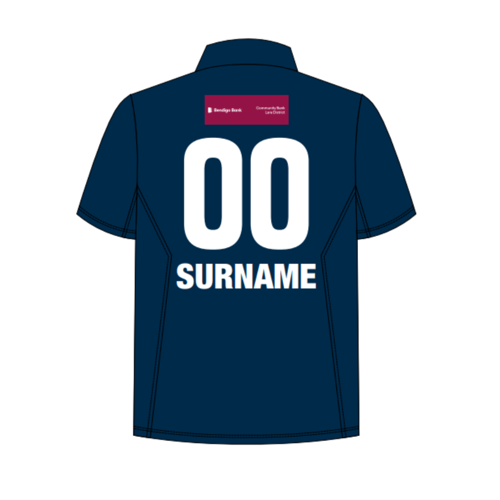Lara CC | PRE-ORDER | NB Unisex Navy Polo - Short Sleeve