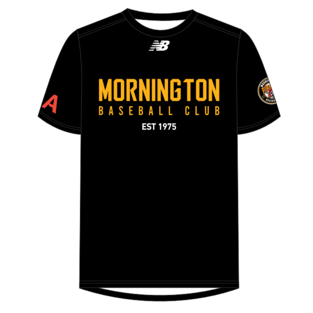 Mornington Baseball Club | PRE-ORDER | NB Unisex Tee - Black