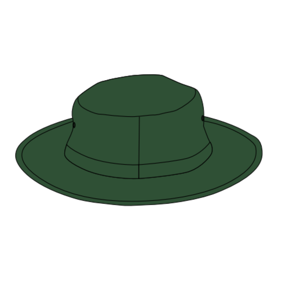 Clyde Cricket Club | PRE-ORDER | NB Wide Brim Cricket Hat - Green