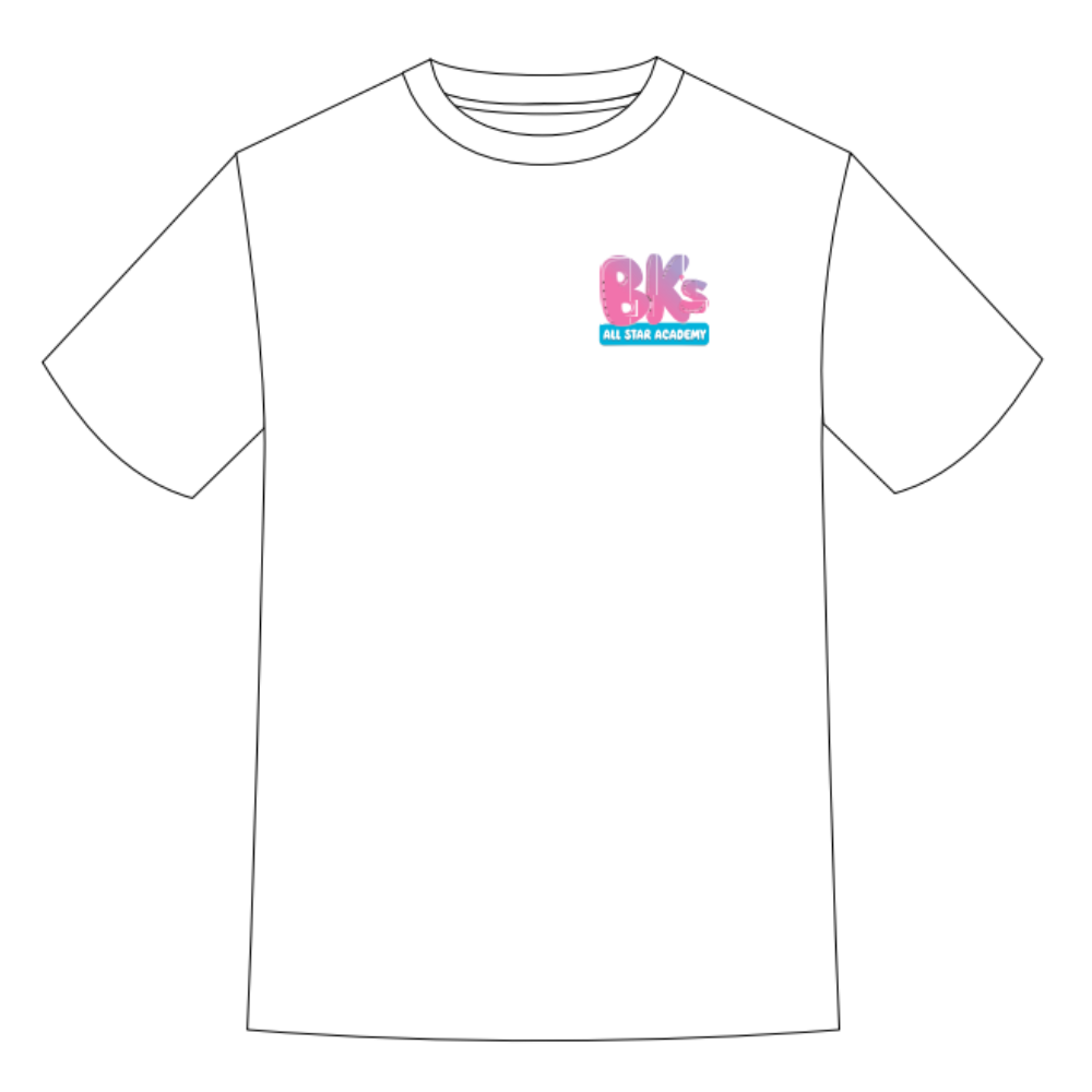 BK Gymnastics | PRE-ORDER | NB Unisex Casual Tee - White