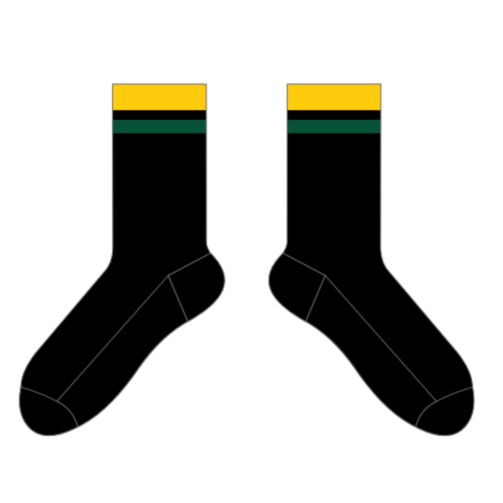 Mordialloc College | PRE-ORDER | BA Crew Sock