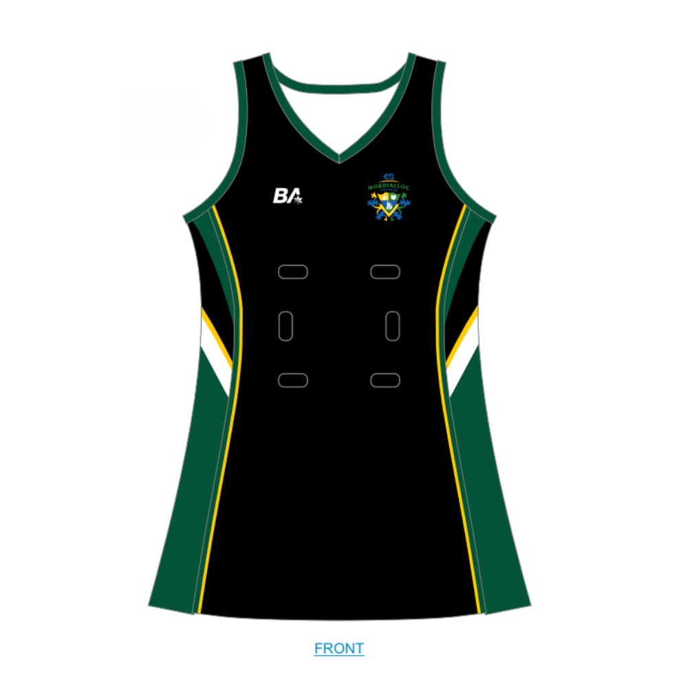 Mordialloc College | PRE-ORDER | BA Women's Netball Dress