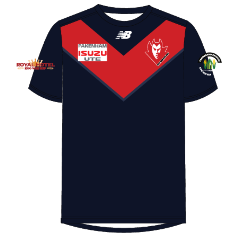 Koo Wee Rup FNC | PRE-ORDER | NB Unisex Senior, U18 & U16 Warm Up Tee