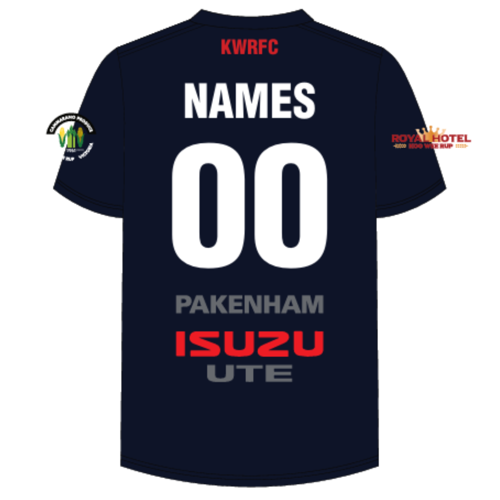 Koo Wee Rup FNC | PRE-ORDER | NB Unisex Senior, U18 & U16 Warm Up Tee