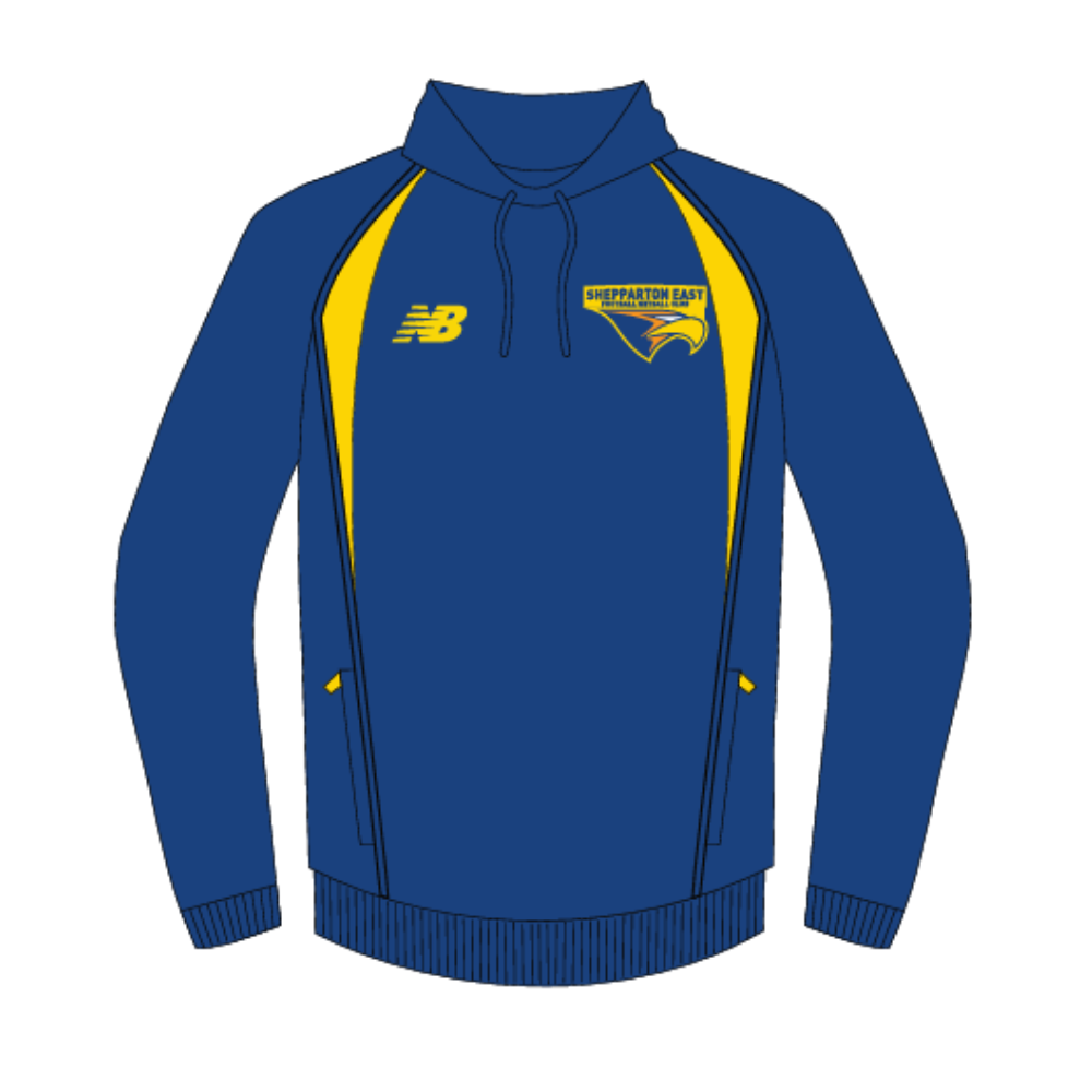 Shepparton East FNC | PRE-ORDER | NB Unisex Hoodie - Blue