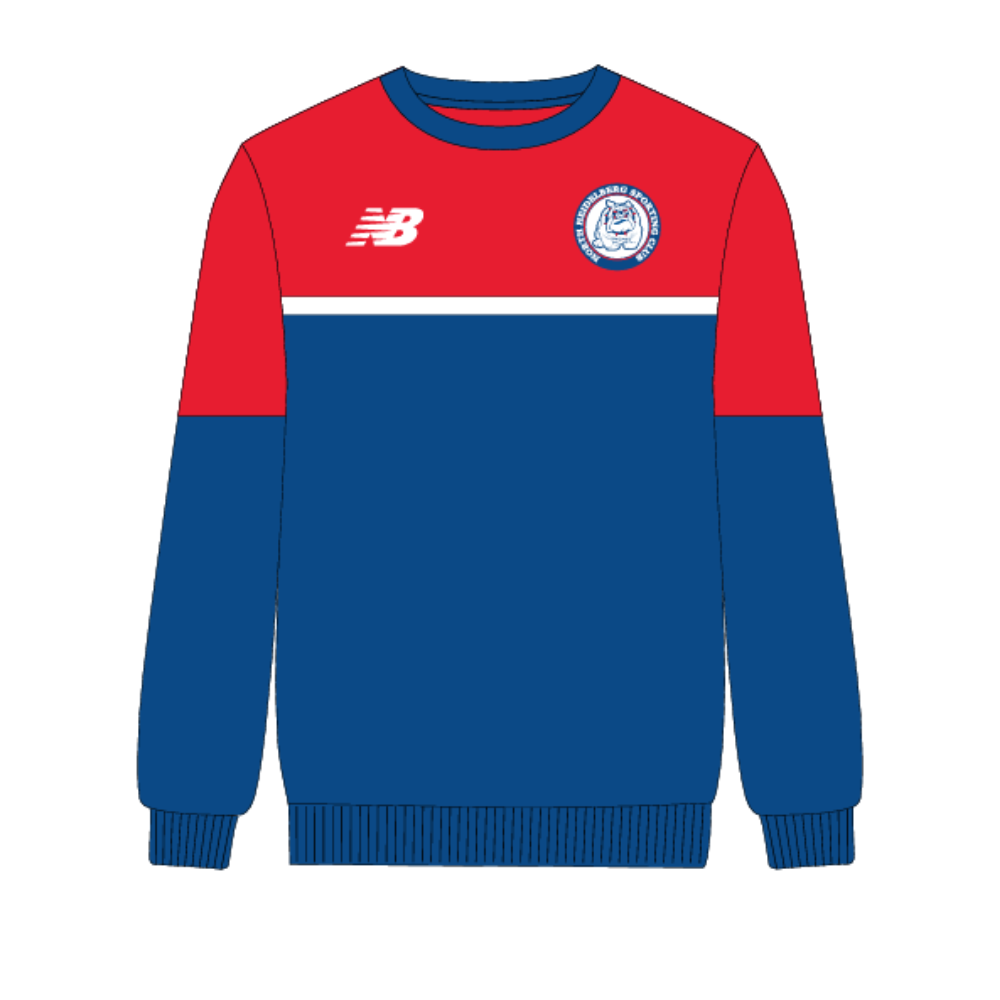 North Heidelberg Sports Club | PRE-ORDER | NB Unisex Tri - Colour Crew Jumper