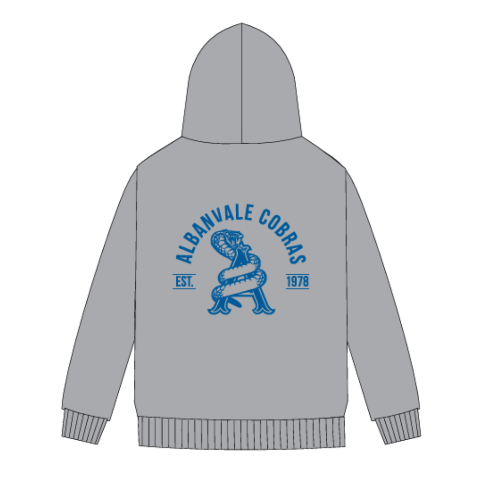 Albanvale Football Club | PRE-ORDER | NB Unisex Hoodie - Grey