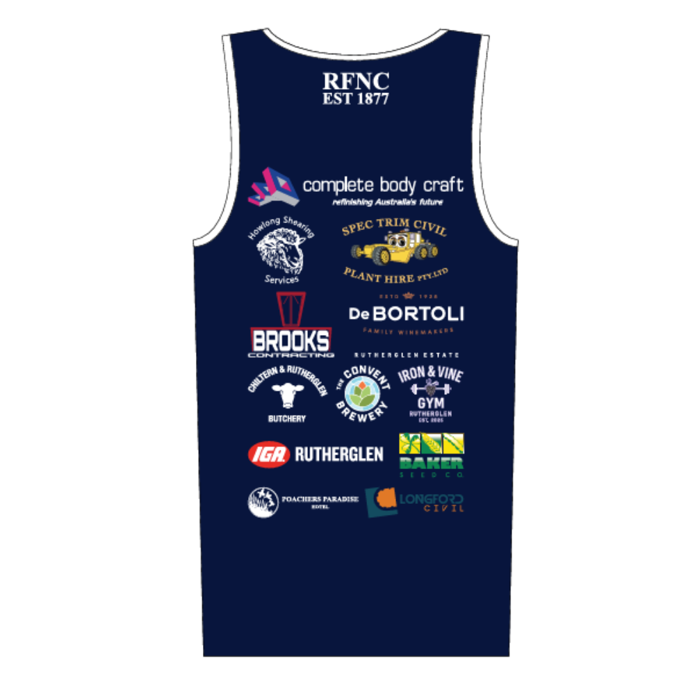 Rutherglen Football Netball Club | PRE-ORDER | NB Unisex Elite Singlet