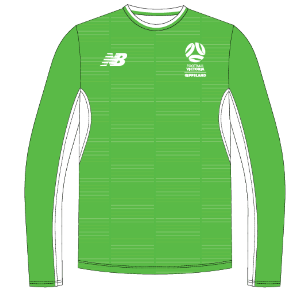 Football Victoria - Regional Latrobe Valley | PRE-ORDER | NB Unisex Jersey LS - GK