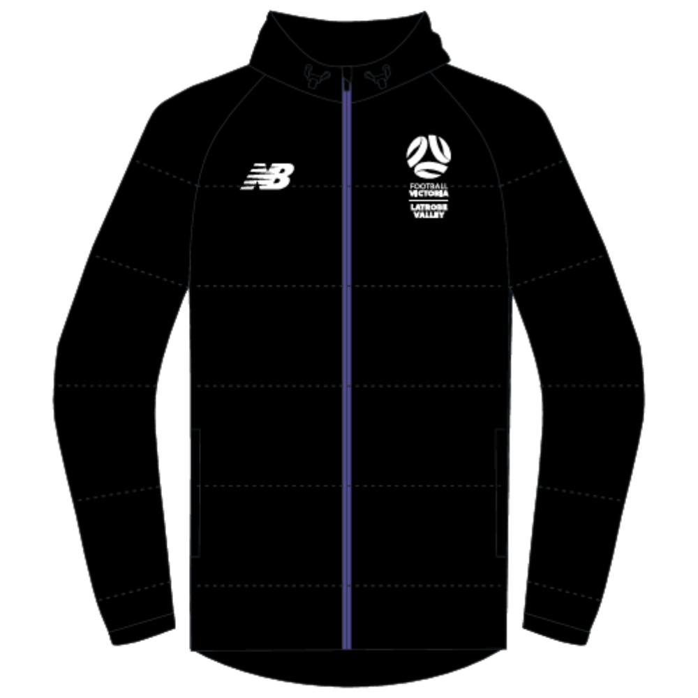 Football Victoria - Regional Latrobe Valley | PRE-ORDER | NB Unisex Hooded Puffer Jacket