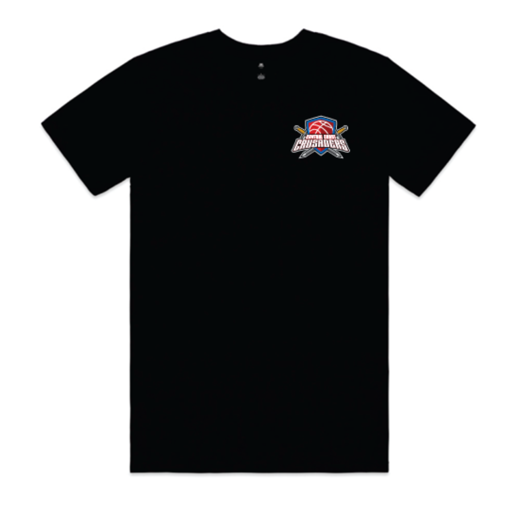 Central Coast Basketball | PRE-ORDER | Black Crusaders Tee