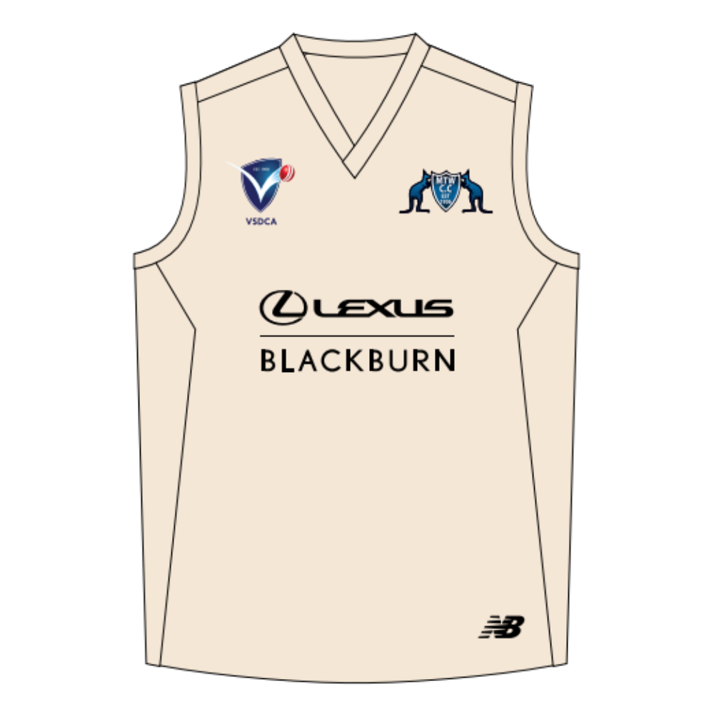 Mount Waverley Cricket Club | PRE-ORDER | NB Unisex Vest - Cream