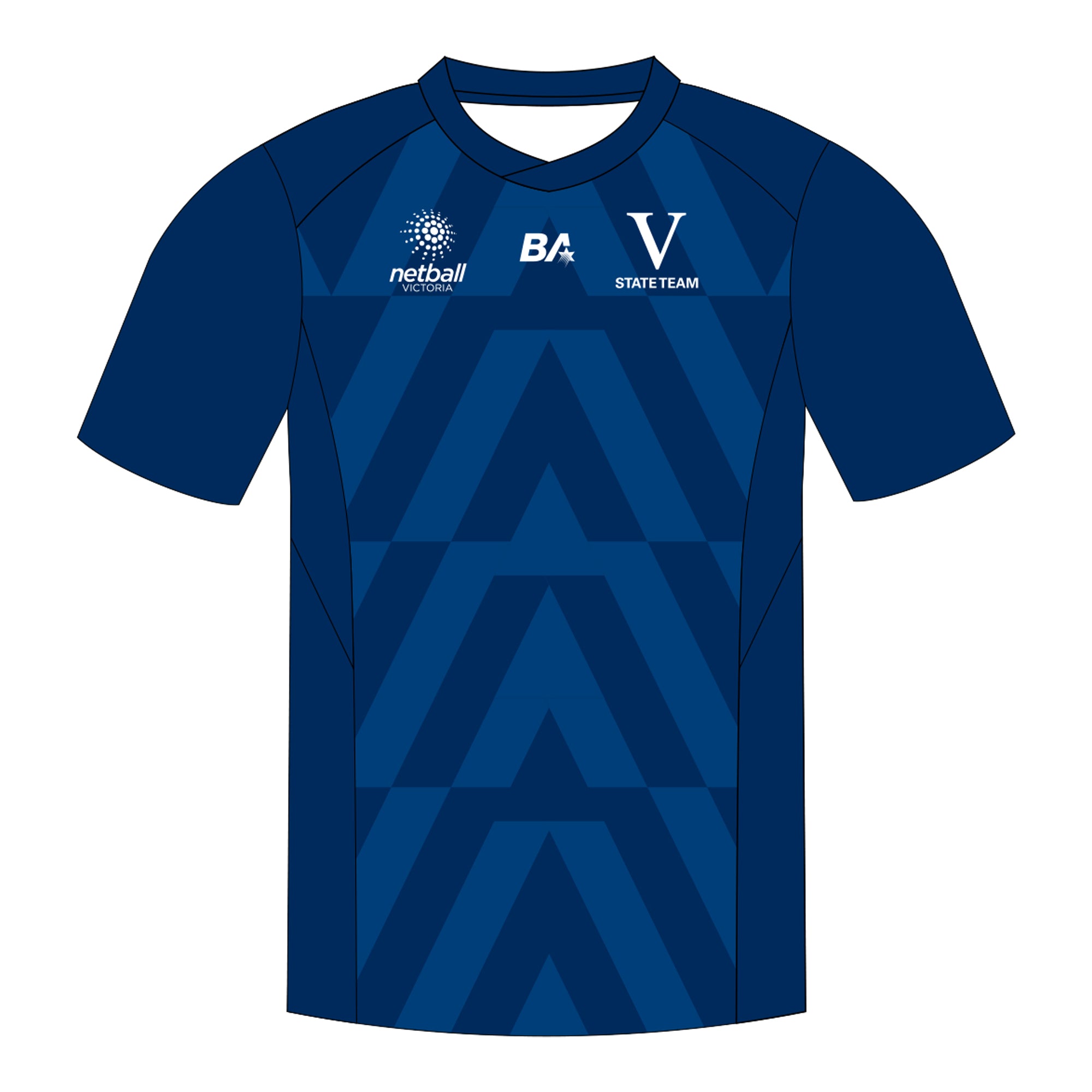 Netball Victoria | State Team - Womens Warm Up Tee