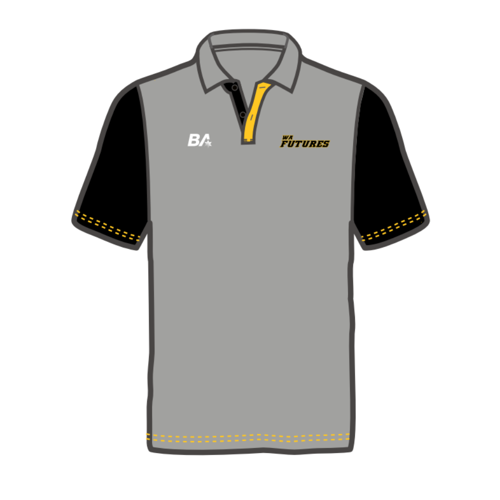 Softball WA - Futures Male Apparel | PRE-ORDER | Futures Unisex Polo
