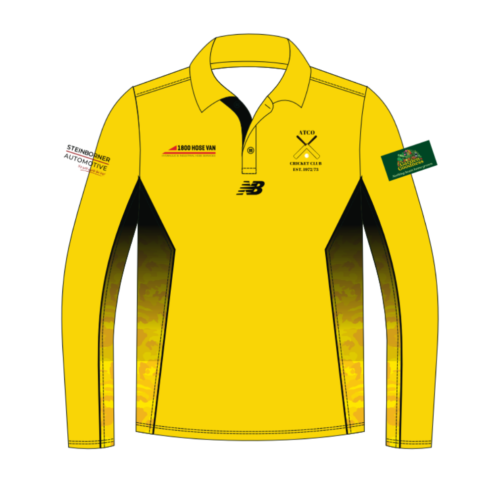 ATCO CC | PRE-ORDER | New Balance One Day Playing Polo - Long Sleeve