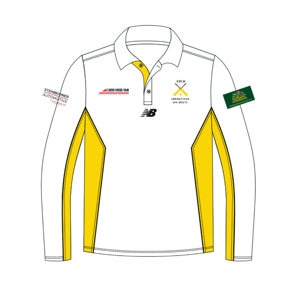 ATCO CC | PRE-ORDER | New Balance Two Day Playing Polo - Long Sleeve Unisex