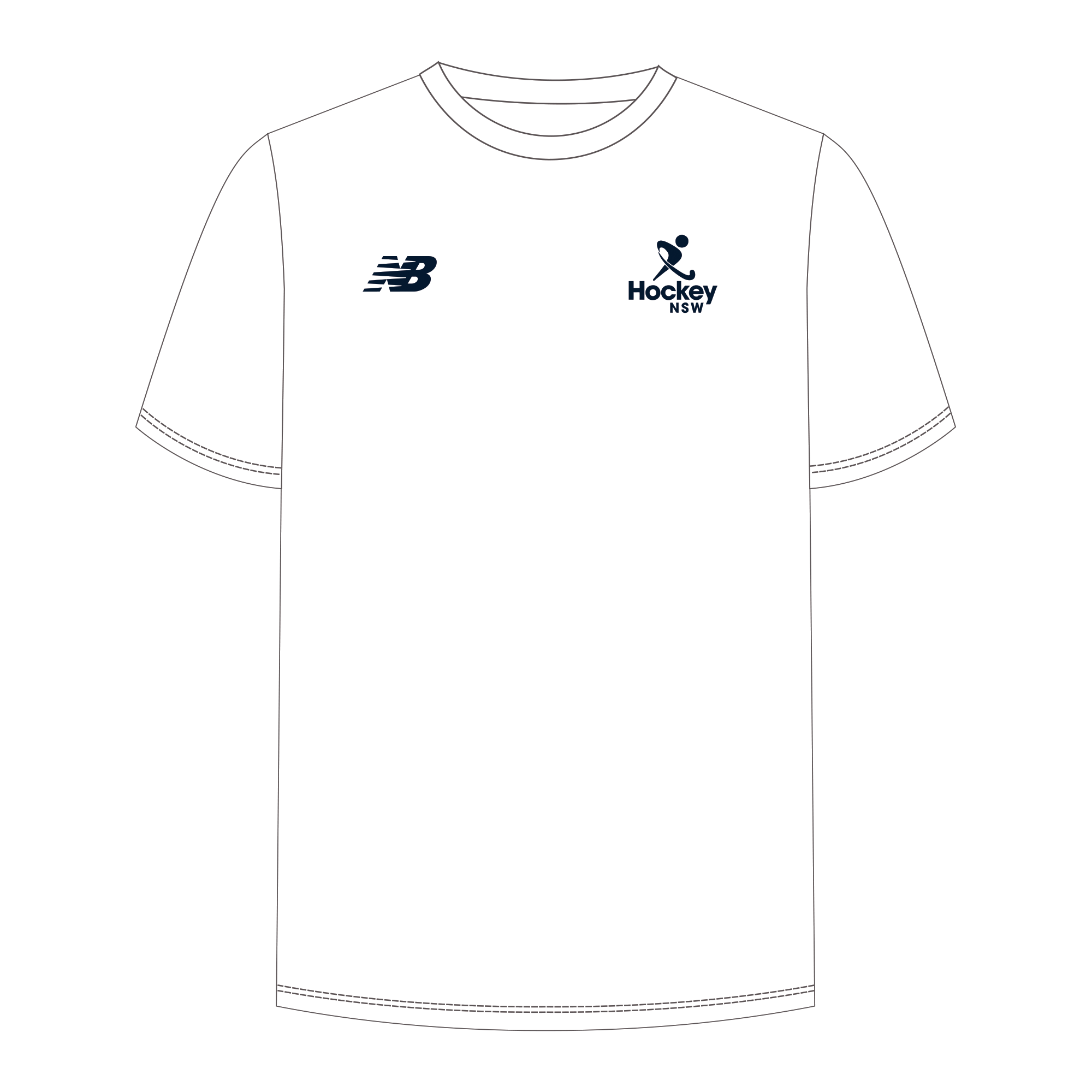 Hockey NSW | COD | White Tee - Unisex