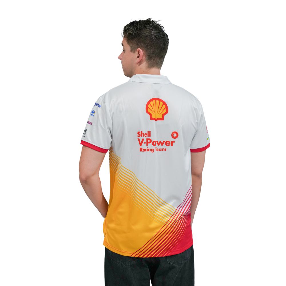 Shell V-Power Racing Team | White Travel Polo - Unisex