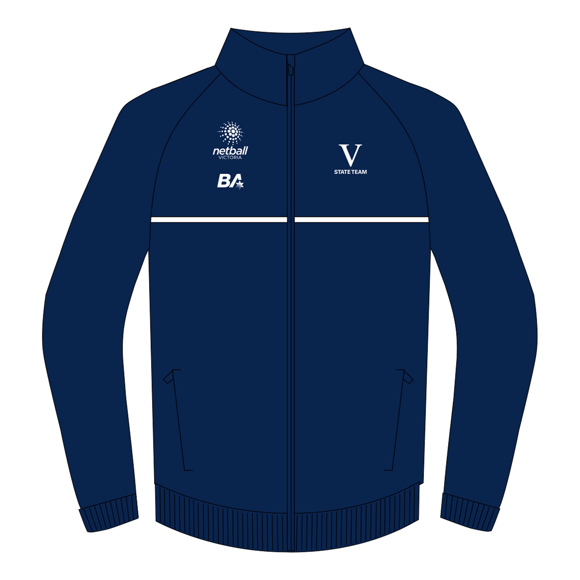 Netball Victoria | State Team - Womens Track Jacket