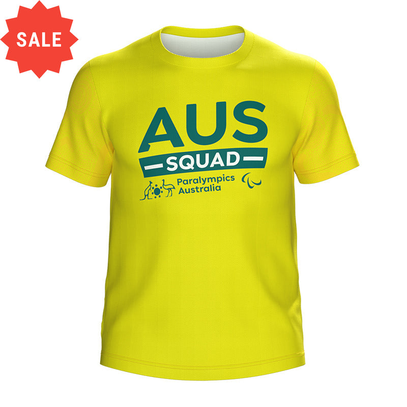 Paralympics Australia | AS Tee - Yellow