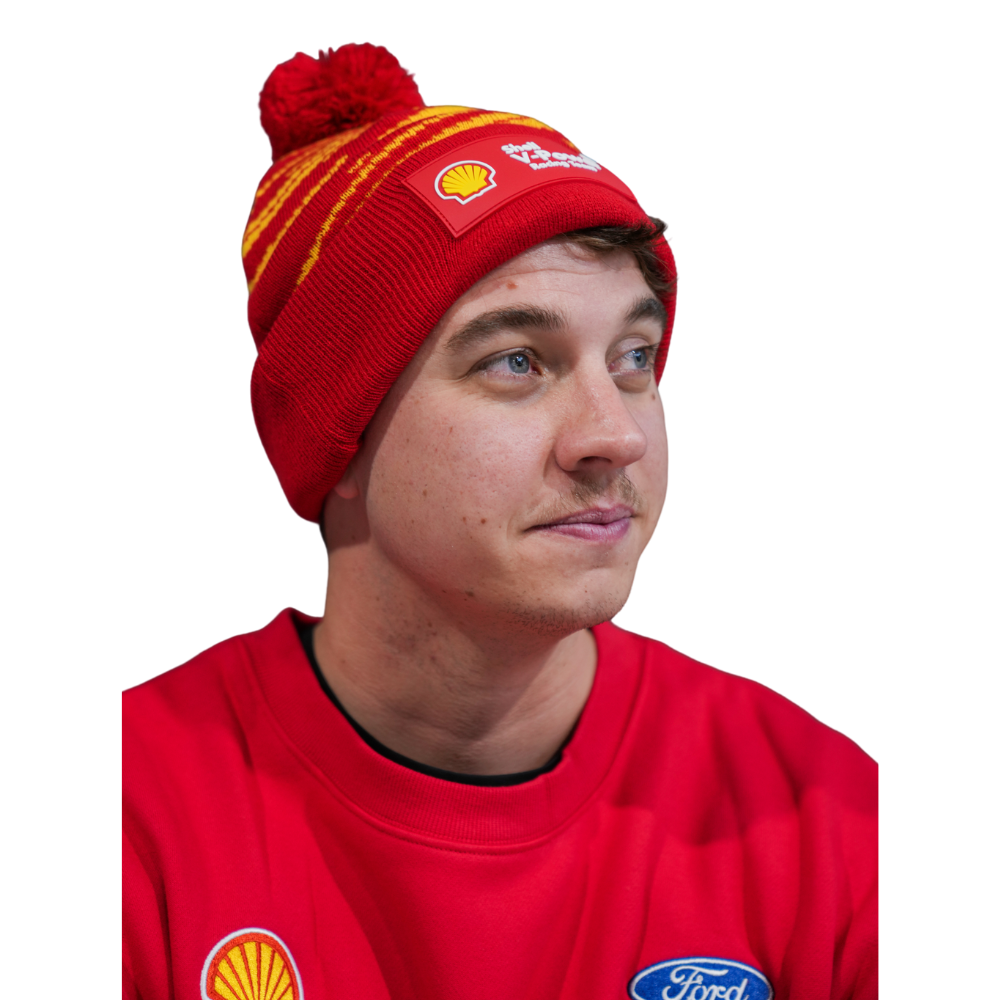 Shell V-Power Racing Team | Custom Knit Beanie