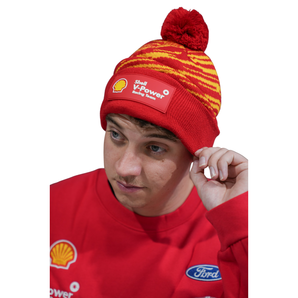 Shell V-Power Racing Team | Custom Knit Beanie