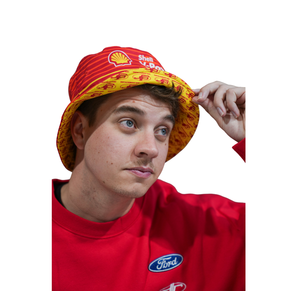 Shell Racing Hat Shell V-Power Racing Team | Reversible Bucket Hat – Belgravia Apparel ...