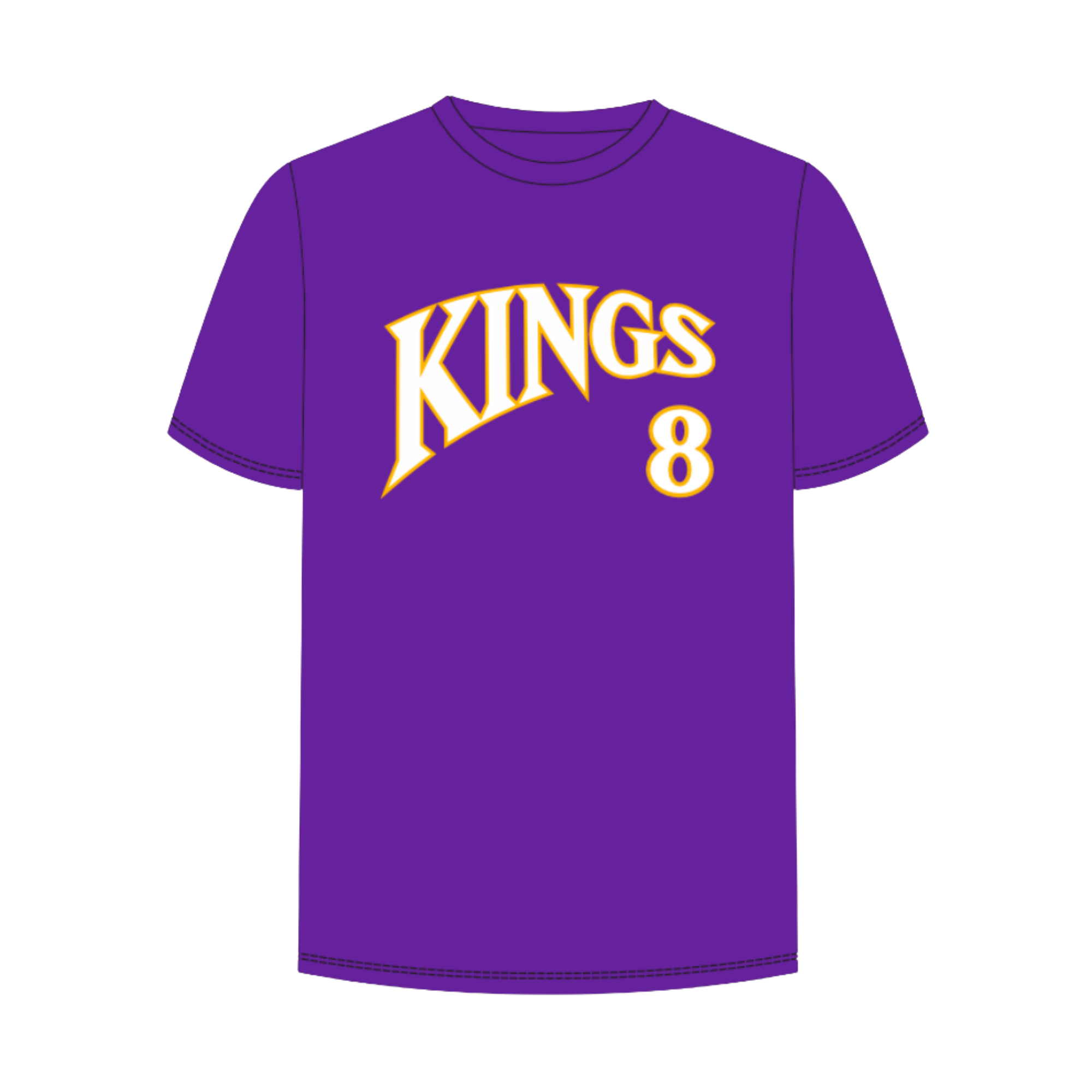 Sydney Kings | Dellavedova Script Tee - Purple