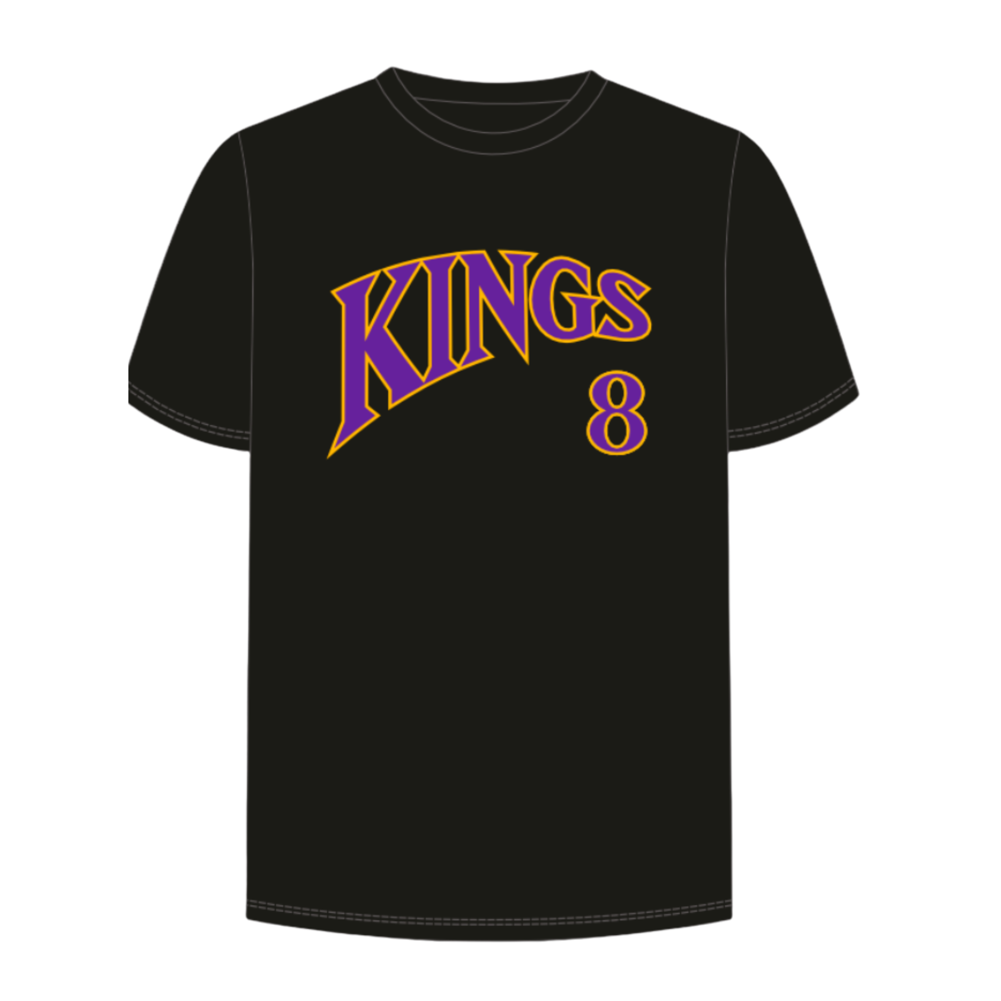 Sydney Kings | Dellavedova Script Tee - Black
