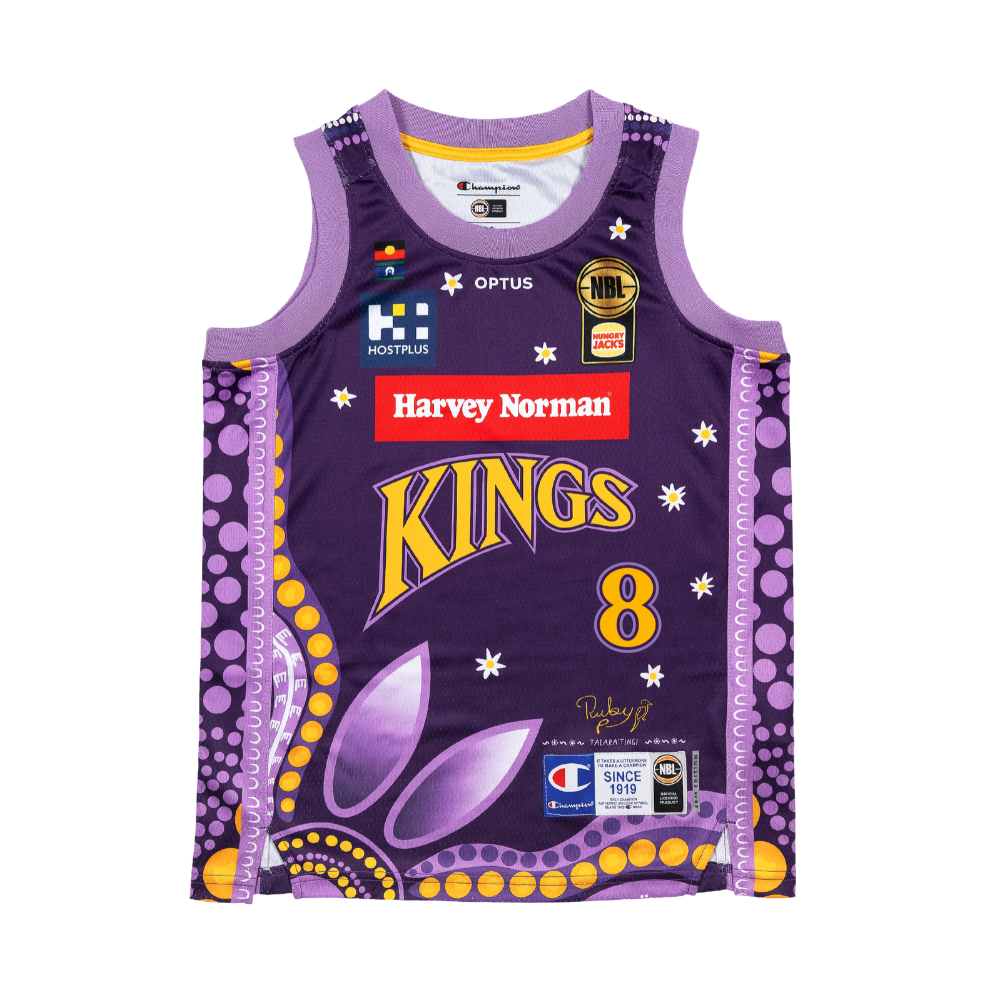 Sydney Kings | Youth Indigenous Round Neck Jersey - DELLAVEDOVA