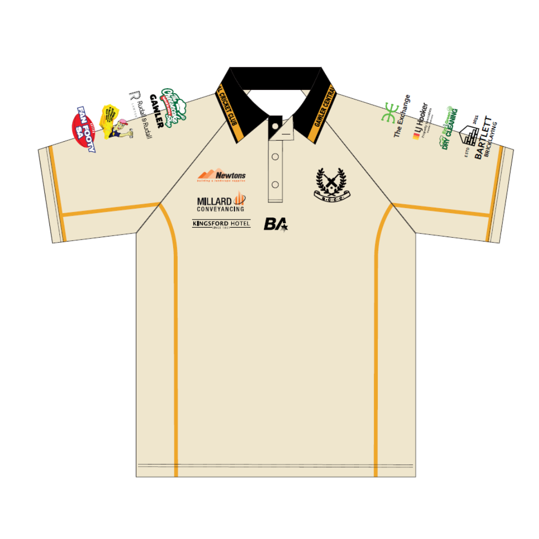 Gawler Central CC | PRE-ORDER | Senior Playing Polo - SS