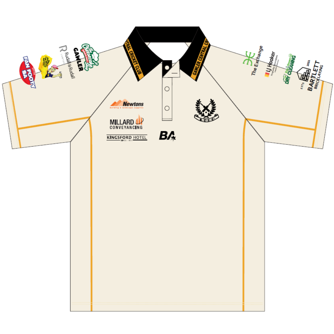 Gawler Central CC | PRE-ORDER | Junior Playing Polo - SS