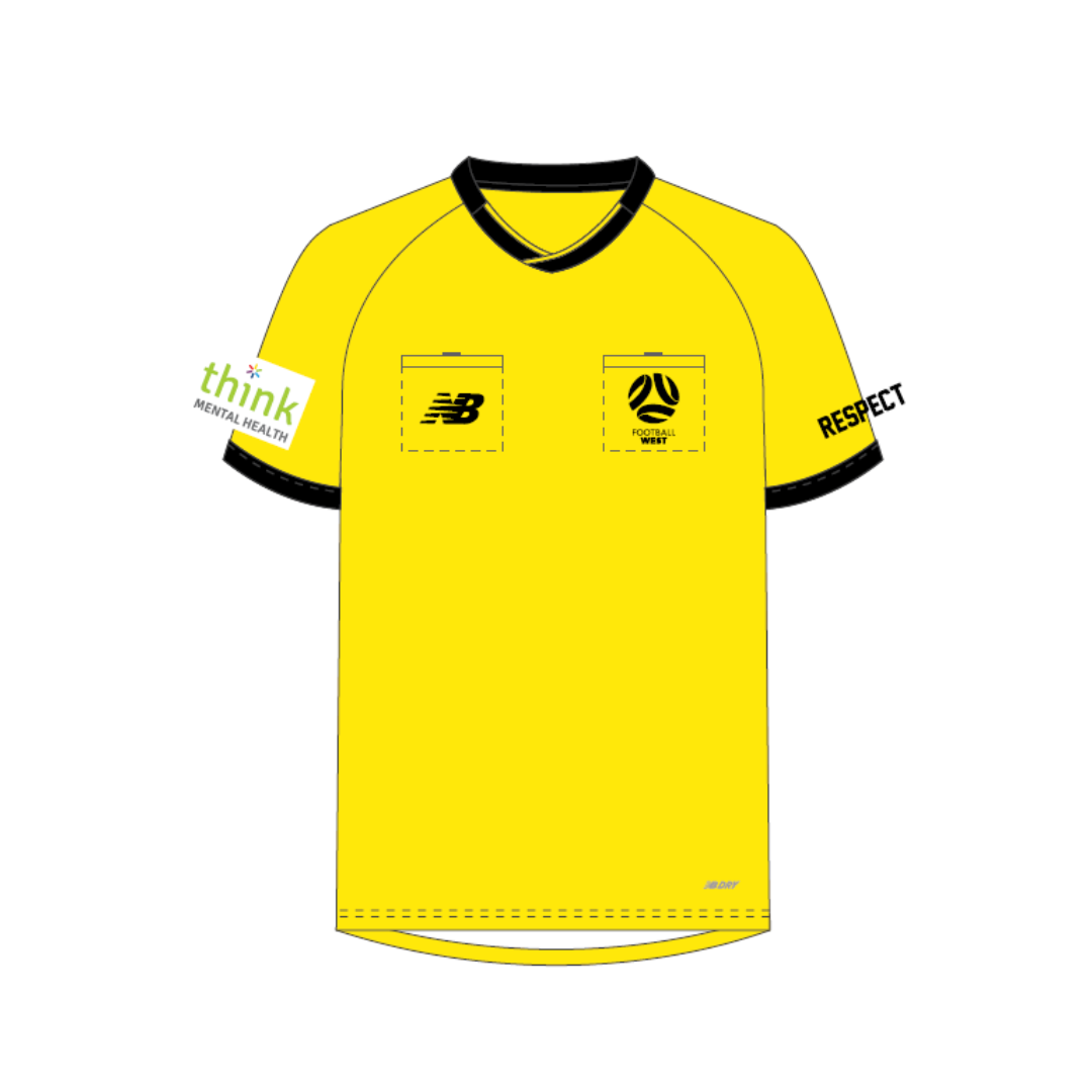 FW23 | REFEREE | New Balance On-Field Jersey - Yellow