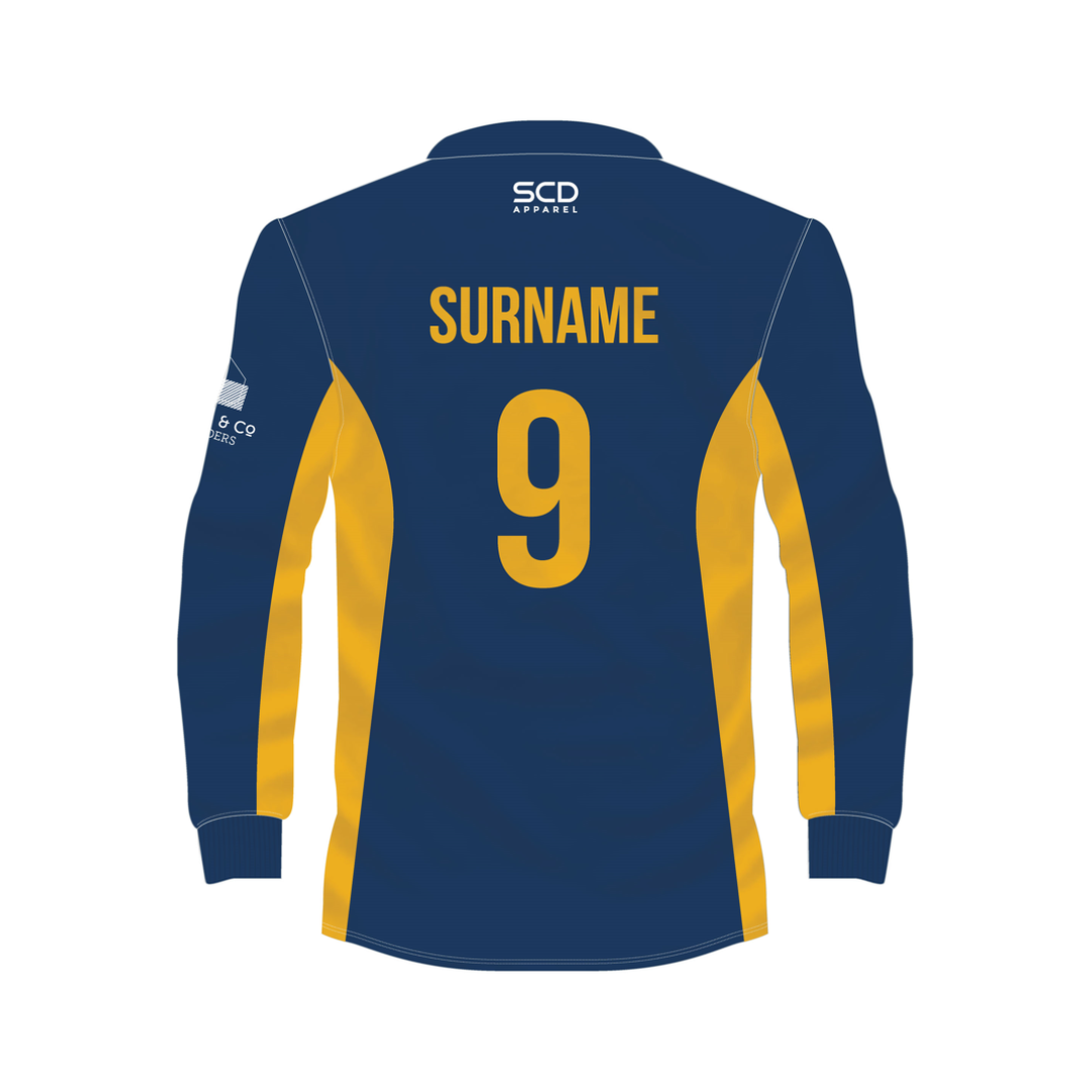 Barrabool CC | PRE-ORDER | Senior One Day Unisex Playing Shirt Blue LS