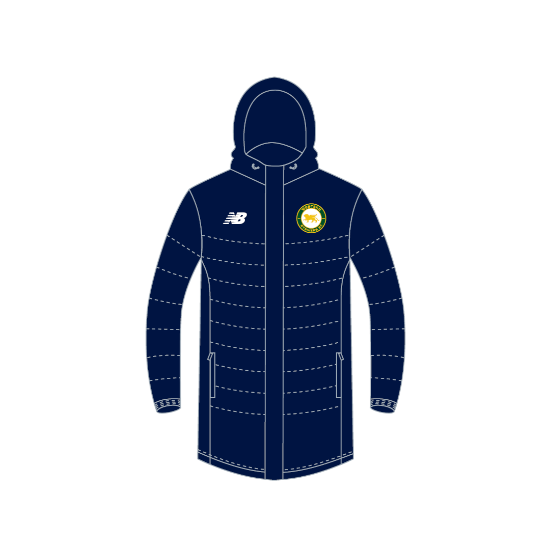 Western Strikers SC | PRE-ORDER | Puffer Jacket Long